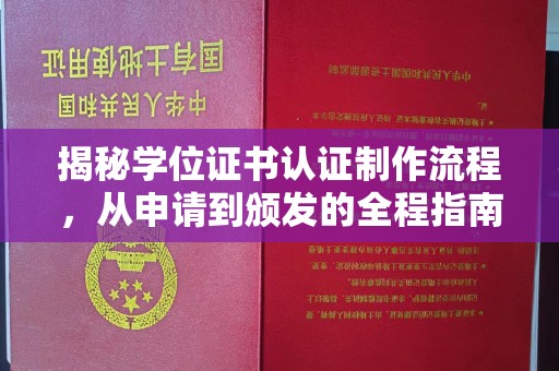 海淀揭秘学位证书认证制作流程，从申请到颁发的全程指南