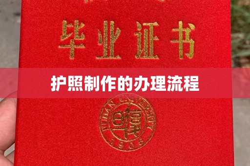海淀护照制作的办理流程