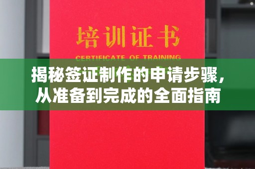 海淀揭秘签证制作的申请步骤，从准备到完成的全面指南