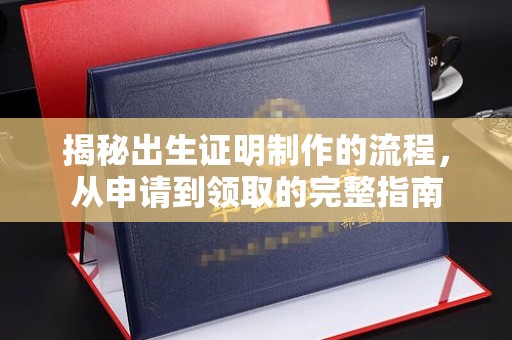 海淀揭秘出生证明制作的流程，从申请到领取的完整指南